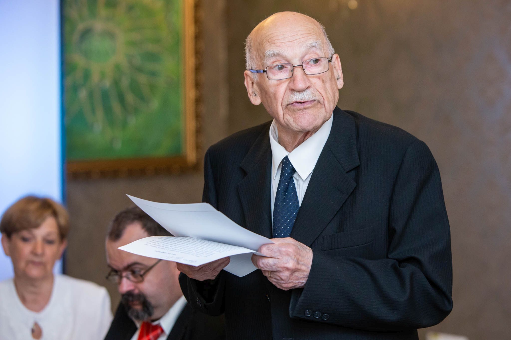 Végtisztességtétel Gábor Áronnak