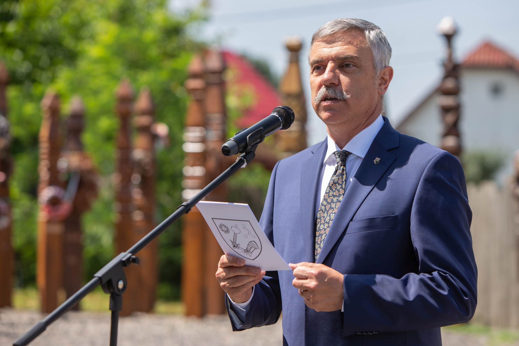 Végtisztességtétel Gábor Áronnak