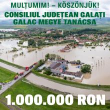 Solidaritate între județe: Galați sprijină Covasna cu un milion de lei pentru refacerea după inundații